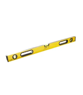Poziomica aluminiowa MASTERTOOL PROFI budowlana 80 cm 3 libelki 0,5 mm/m 0,03° gumowe uchwyty 36-0803
