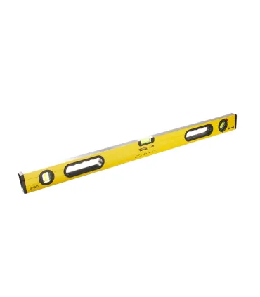 Poziomica aluminiowa MASTERTOOL PROFI budowlana 80 cm 3 libelki 0,5 mm/m 0,03° gumowe uchwyty 36-0803