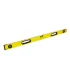 Poziomica aluminiowa MASTERTOOL PROFI budowlana100 cm 3 libelki 0,5 mm/m 0,03° gumowe uchwyty 36-1003