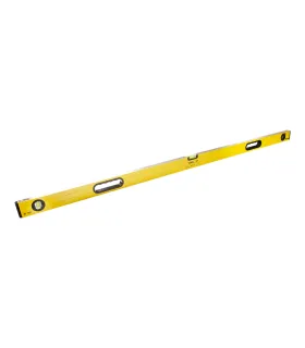 Poziomica aluminiowa MASTERTOOL PROFI budowlana 150 cm 3 libelki 0,5 mm/m 0,03° gumowe uchwyty 36-1503