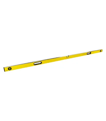 Poziomica aluminiowa MASTERTOOL PROFI budowlana 200 cm 3 libelki 0,5 mm/m 0,03° gumowe uchwyty 36-2003
