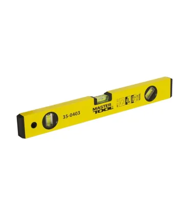 Poziomica aluminiowa MASTERTOOL budowlana magnetyczna 40cm 3 35-0403