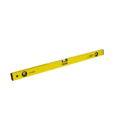 Poziomica aluminiowa MASTERTOOL budowlana magnetyczna 80 cm 3 libelki 0,5 mm/m 0,03° 35-0803