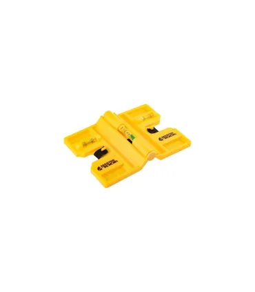 Poziomica do ustawiania słupków MASTERTOOL 3 libelki, 4 magnesy 90°-180° 30-0892