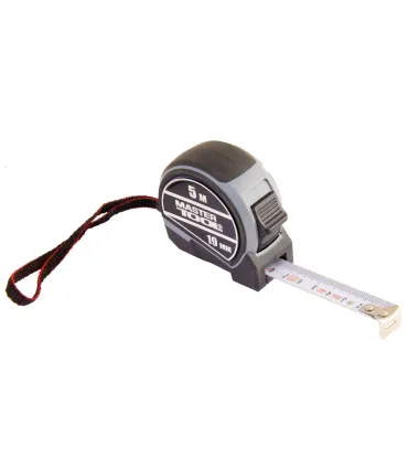 Miara zwijana MASTERTOOL NYLON 5 m*19 mm, blokada i automatyczne zwijanie, autostop 60-5019
