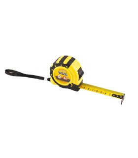 Miara zwijana MASTERTOOL Magnetic NYLON 5 m*25 mm z 2 blokadami, autostop 64-5025