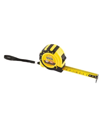 Miara zwijana MASTERTOOL Magnetic NYLON 5 m*25 mm z 2 blokadami, autostop 64-5025