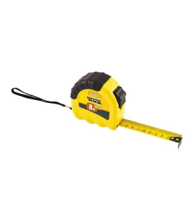 Miara zwijana MASTERTOOL Shiftlock 8 m*25 mm, blokada i automatyczne zwijanie 62-8025
