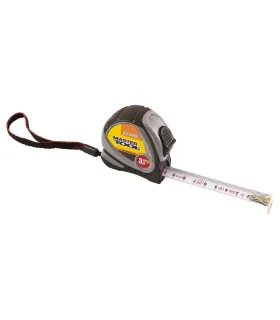 Miara zwijana MASTERTOOL 3m*16 mm , blokada i automatyczne zwijanie 63-3016