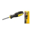 Uchwyt do bitów MASTERTOOL magnetyczny z rękojeścią 1/4" 160 mm 160 mm 40-0339