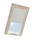 Roleta termoizolacyjna na okno dachowe VELUX w aluminiowej kasecie Jasnoszara