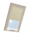 Roleta termoizolacyjna na okno dachowe VELUX w aluminiowej kasecie Beżowa