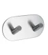 Podwójny samoprzylepny wieszak Inox 60507-21