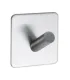 Pojedynczy samoprzylepny wieszak Inox 60508-21