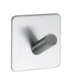 Pojedynczy samoprzylepny wieszak Inox matt, Base 200, 60508-21
