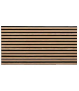 Drevený akustický panel zo svetlého dubového dreva 104x52cm