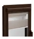Roleta Dzień i Noc w aluminiowej brązowej kasecie Elite seria palisander naturalny