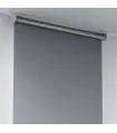 Roleta wolnowisząca Termo BLACKOUT (termoizolacyjna) na ścianę, sufit Ciemnoszara