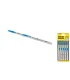 Brzeszczoty do wyrzynarki MASTERTOOL HCS do metalu czyste proste cięcie 21TPI/132 mm 5 szt. 14-2813