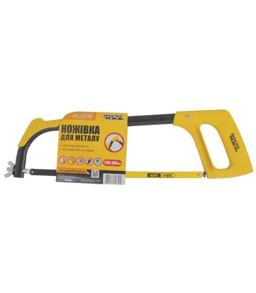 Piłka do metalu MASTERTOOL 250-300 mm z metalową ergonomiczną rękojeścią, płótno FLEX 12,5mm 24TPI 14-2226