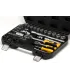 Zestaw nasadek MASTERTOOL 1/4" - 1/2" CrV grzechotka 72T 72 szt. 78-5072