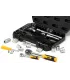 Zestaw nasadek MASTERTOOL 1/4" - 1/2" CrV grzechotka 72T 72 szt. 78-5072