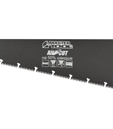 Piła do drewna MASTERTOOL BLACK ALLIGATOR 9TPI MAX CUT 400 mm hartowany ząb 3D ostrzenie teflonowa 14-2440