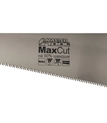 Piła do drewna MASTERTOOL 7TPI MAX CUT 450 mm hartowany ząb, ostrzenie 3D, polerowane ostrze 14-2045