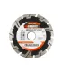 Tarcza diamentowa GRANITE TURBO REINFORCED 125*2,2 mm 22-24% 12200 obr./min obr./min 9-03-125