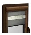 Roleta Dzień i Noc w aluminiowej kasecie (DĄB) seria Elite stylowy antracytowy