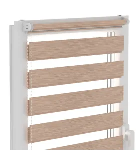 Roleta Dzień i Noc Delux Plus seria Natural Oak DN20