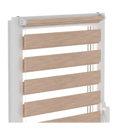 Roleta Dzień i Noc Delux Plus seria Natural Oak DN20