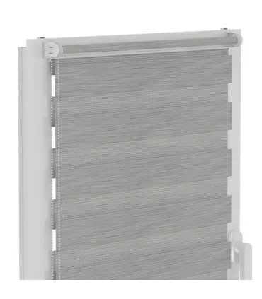 Roleta Dzień i Noc Delux Plus seria Graphite Wood DN21