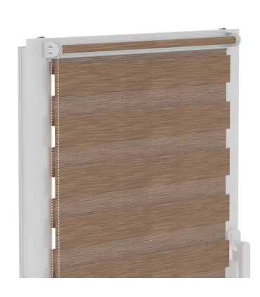 Roleta Dzień i Noc seria Delux Plus Royal Brown DN22