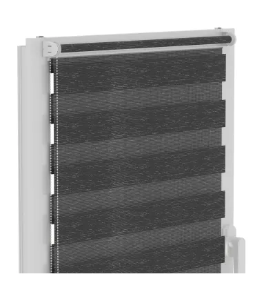 Roleta Dzień i Noc Delux Plus seria Luxury Ebony DN32