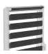 Roleta Dzień i Noc Delux Plus seria Graphite Black DN33