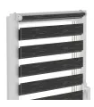 Roleta Dzień i Noc Delux Plus seria Graphite Black DN33