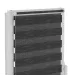 Roleta Dzień i Noc Delux Plus seria Graphite Black DN33