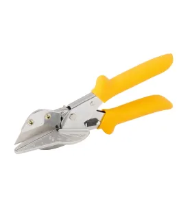 Nożyce wielofunkcyjne kątowe do cięcia profili plastikowych MASTERTOOL z kątomierzem 01-0200