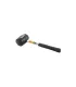 Młotek gumowy MASTERTOOL 60 mm 450 g metalowa rękojeść czarna 02-1302