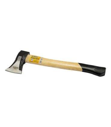 Siekiera do rąbania MASTERTOOL 1000 g HRC 50 drewniana rękojeść z polimerową osłoną 430 mm 05-0131