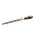 Pilnik do metalu MASTERTOOL 200 mm, płaski rękojeść dwuskładnikowa 06-0200