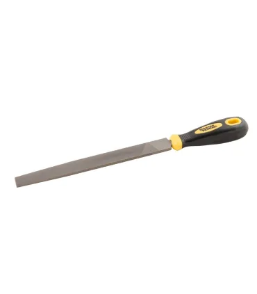 Pilnik do metalu MASTERTOOL 200 mm, płaski rękojeść dwuskładnikowa 06-0200