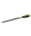 Pilnik do metalu MASTERTOOL 200 mm, płaski rękojeść dwuskładnikowa 06-0200
