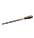 Pilnik do metalu MASTERTOOL 200 mm, półokrągły dwuskładnikowa rękojeść 06-0202