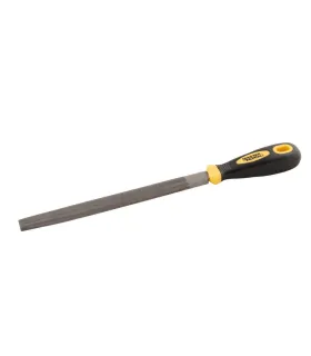 Pilnik do metalu MASTERTOOL 200 mm, półokrągły dwuskładnikowa rękojeść 06-0202