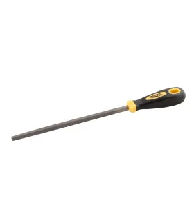 Pilnik metalowy MASTERTOOL 200 mm, kwadratowy dwuskładnikowa rękojeść 06-0204
