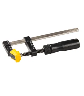 Ścisk stolarski MASTERTOOL F-Type 150*50 mm 1700 N drewniana rękojeść DIN 5117 07-0000