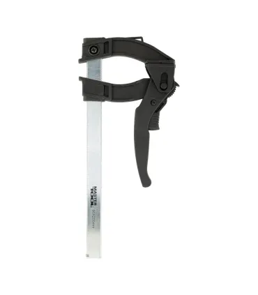Ścisk dźwigniowy stolarski MASTERTOOL F-Type szybkozaciskowy 200*90 mm 600 N 07-0013