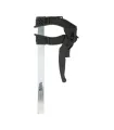 Ścisk dźwigniowy stolarski MASTERTOOL F-Type szybkozaciskowy 200*90 mm 600 N 07-0013